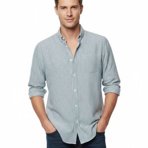 Ripzone Classic Striped Button-Down Shirt for Men